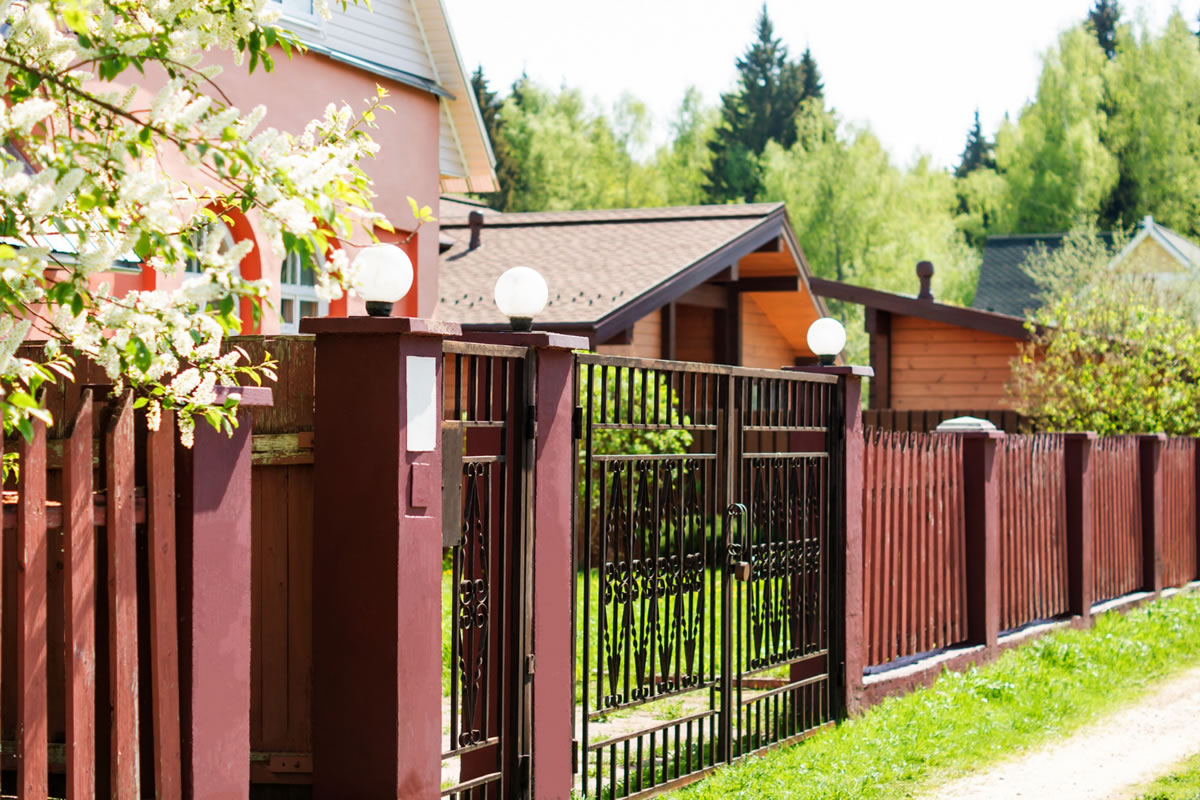 Six Residential Fence Styles