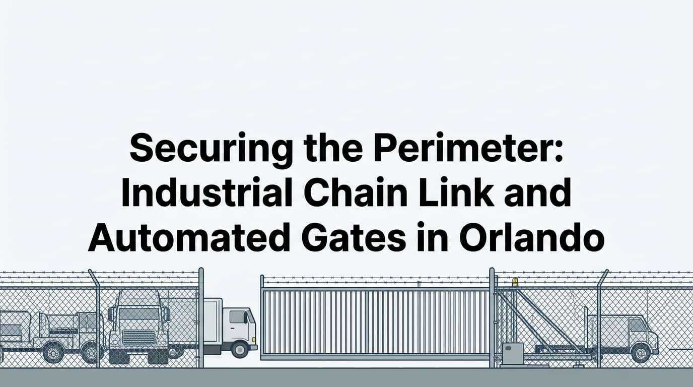 Securing Orlando Properties With Chain Link & Gates